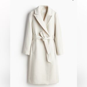 H&M Tie Belt Coat